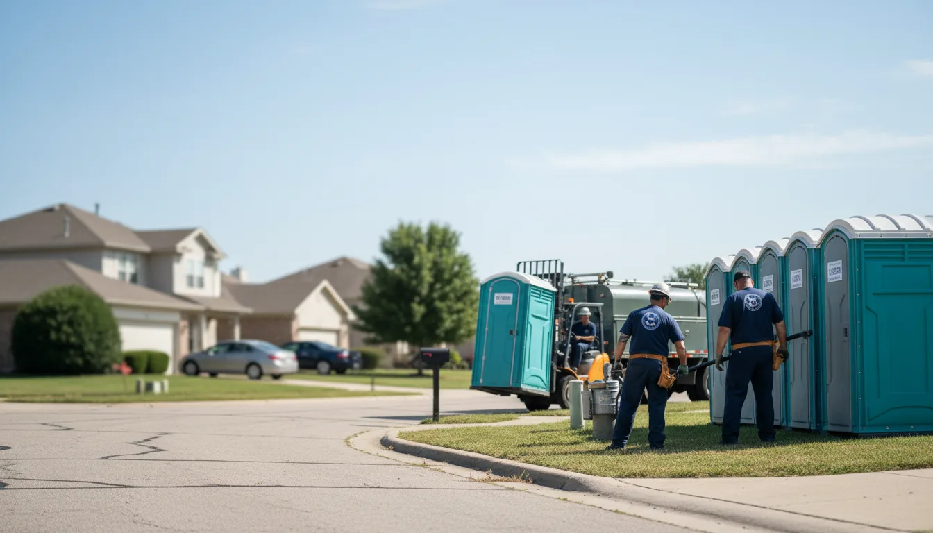 Porta Potty Rental in Evansville, WY near me